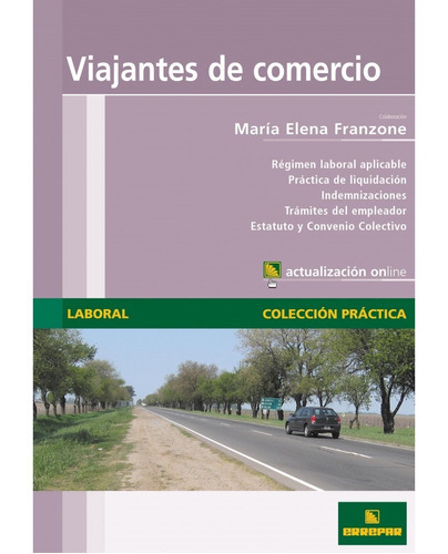 Viajantes De Comercio, De María Elena Franzone. Editorial Errepar, Tapa Blanda En Español