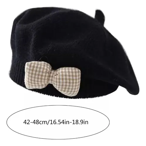 Boina De Punto Suave Y Cómoda Para Bebés Y Niñas.