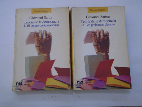 Teoría De La Democracia - 2 Tomos - Giovanni Sartori