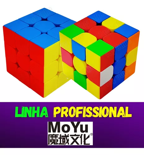 Cubo Mágico Profissional 3x3x3 - original - Nibus - Cubo Mágico - Magazine  Luiza