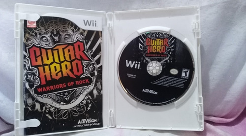 Guitar Hero Warriors Of Rock Wii