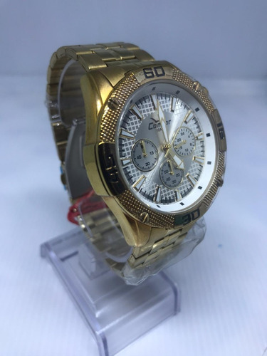 Relógio Condor Masculino Dourado Ky80114/4b