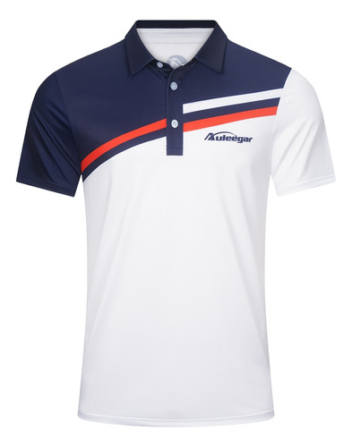 Camisa De Golf Deportiva De Manga Corta Para Hombre