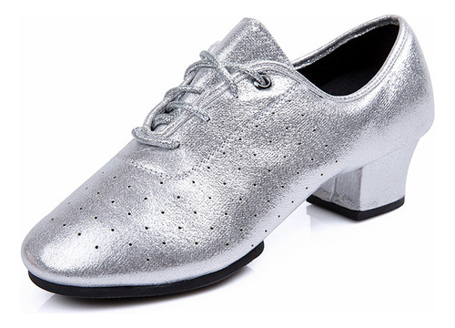 Zapatos De Baile Latino Para Adultos Con Fondo Suave Y Tacón
