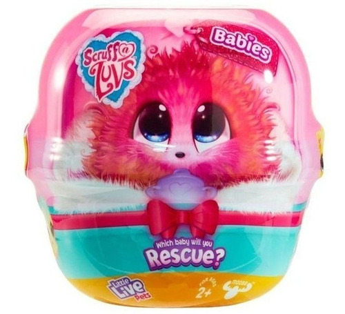 Scruff A Luvs Mascota Bebe Sorpresa Wabro 30073