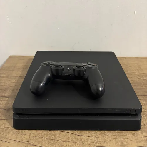 Playstation 4 Slim 1tb Completo + 4 Juegos Inmaculado Negro (Usado)