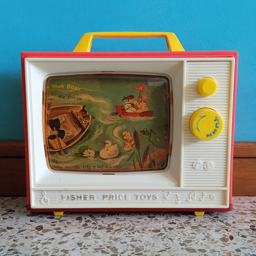 Television Musical Vintage De Fisher Price