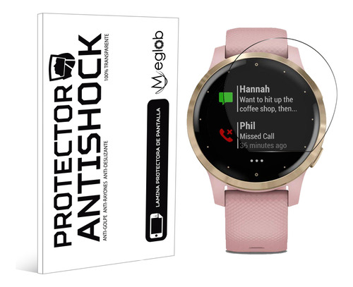 Protector Mica Pantalla Para Garmin Vivoactive 4s