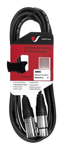 Cable Microfono Canon Canon 6m Venetian Musicapilar