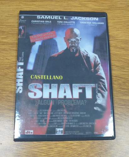 Shaft Dvd Samuel L. Jackson Año: 2000 Castellano.