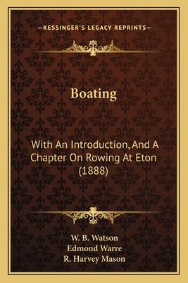 Libro Boating: With An Introduction, And A Chapter On Row...
