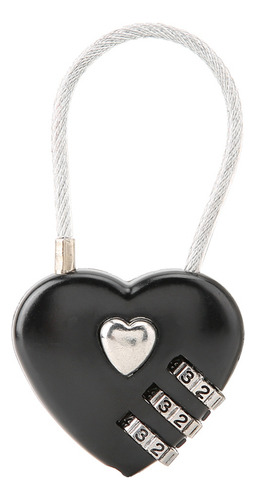 Heart Shape De 3 Dígitos Código Combinación De Equipaje