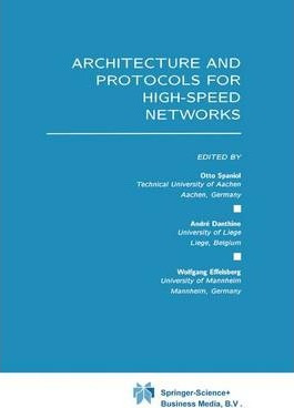 Libro Architecture And Protocols For High-speed Networks ...