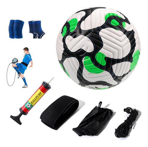 Pelota De Fútbol Soccer Set Con Cinturón De Entrenamiento-4