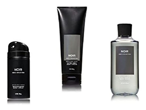 Baño Y Cuerpo Funciona Noir Para Hombre Collection 3 piezas