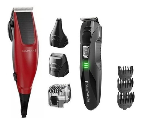 Combo Remington Corta Cabello Hc1095 + Kit Corte Pg6020