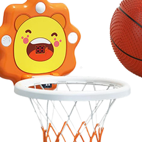 Mini Aro De Baloncesto Juguete De Baño Juguete Amarillo