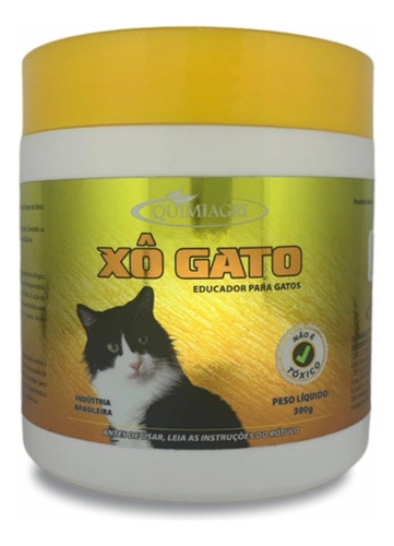 Educador Gatos Granulado Repelente 300gr - Xôgato