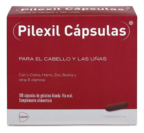 Pilexil 100 Cápsulas Anticaida