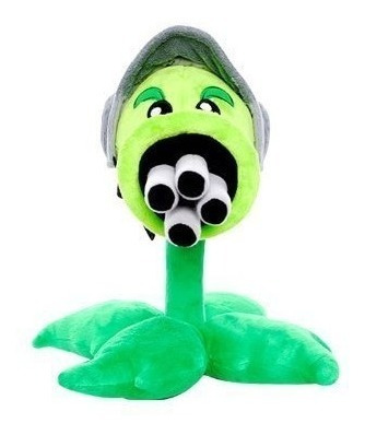 Pvz Gatling Pea Suave Linda Peashooter Planta De Juguete De 