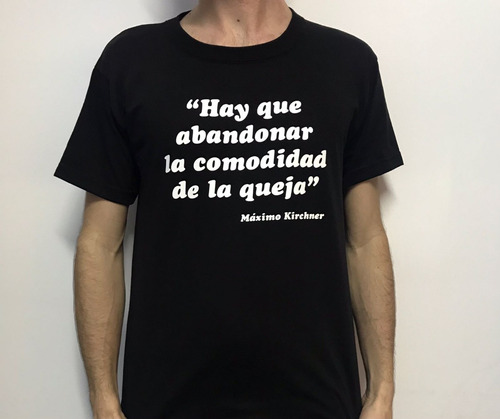 Remera Maximo Kirchner Cristina Nestor