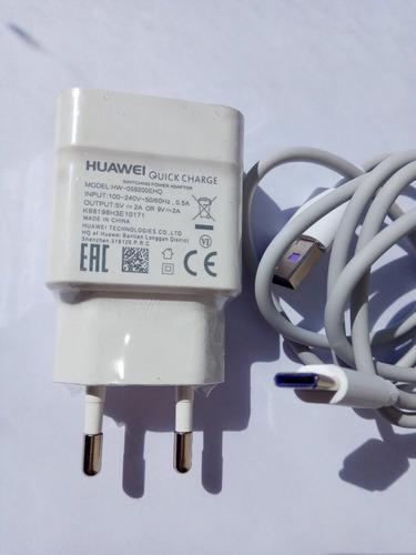 Huawei Cargador Original P9 Usb Tipo C