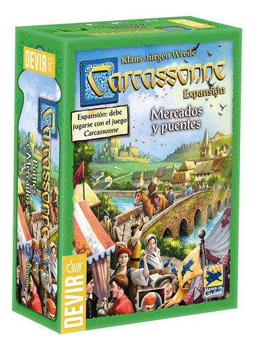 Carcassonne: Mercados Y Puentes 2da Edición / Updown