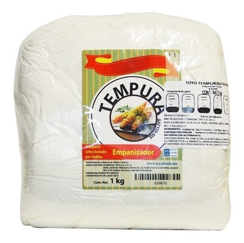 Imagen 1 de 1 de Toyo Foods, Tempura, 1 Kg