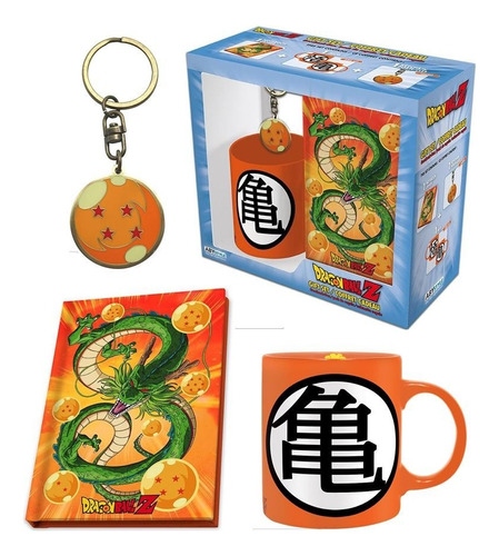 Set De Regalos Para Fans - Dragon Ball Z Xuruguay Abystyle Color Naranja Claro Standard