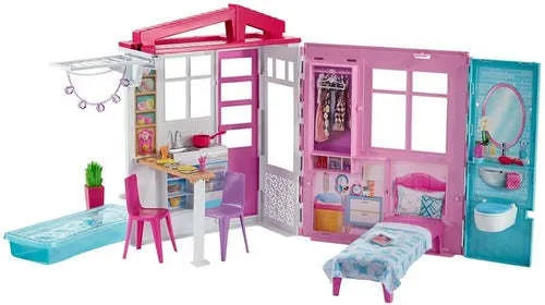 Casa Barbie Glam Con Mu eca Y Accesorios