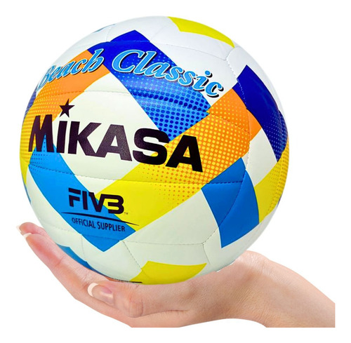 Bola Mikasa Vôlei De Praia Original Profissional Fivb Macia 