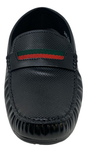 Zapato Casual Mocassin Con Listón Elegante Formal 3708p
