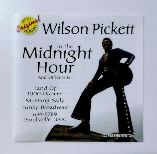 Cd Wilson Pickett In The Midnight Hour Importado