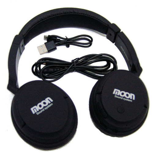 Auricular Bluetooth Vincha Moon Ma2400btb Celular Running