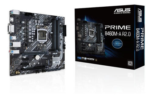 Tarjeta Madre Asus Intel Prime B460m-a R2.0 Ddr4 Lga1200 /v