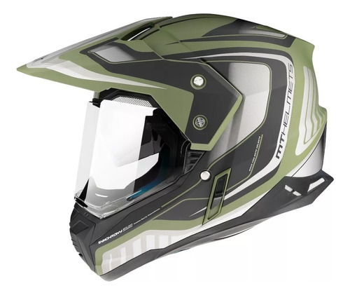 Casco Mt Doble Proposito On Off Synchrony Duo Tourer