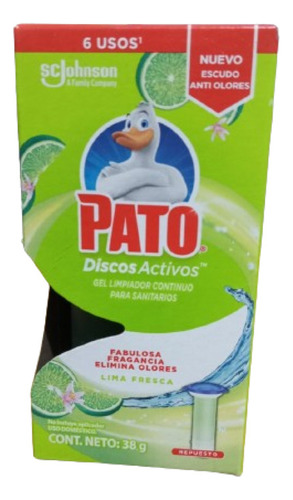 Pato Purific Gel Limpiador De Balo Discos Activos