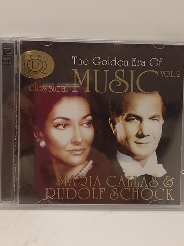 Maria Callas & Rudolf Schock Golden Era Vol2 Cd Nuevo