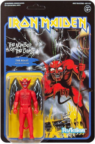 Iron Maiden The Number Of The Beast Beast Reaction Figura