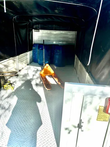 Flete Camion Mudanza Pallets Con Pala Plataforma Hidráulica