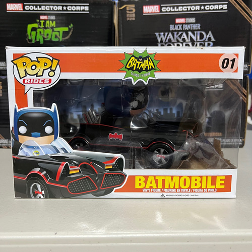 Funko Pop! Rides Batman Classic Tv Series Batmobile 01