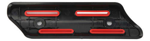 Protector Térmico Antiescaldado Para Tubo De Escape Rojo Roj