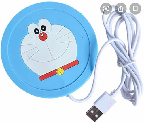 Portavaso Calentador De Bebidas Usb Portatíl  - Doraemon