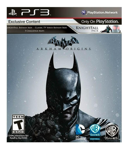 Batman Arkham Origins Ps3 Físico Semi Nuevo Meda Flores