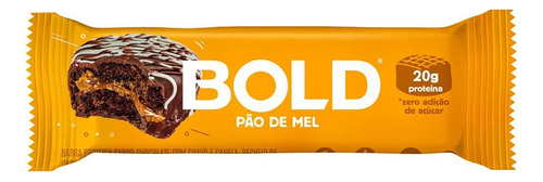 Barra De Proteina Bold Bar Sabor Pão De Mel 60g