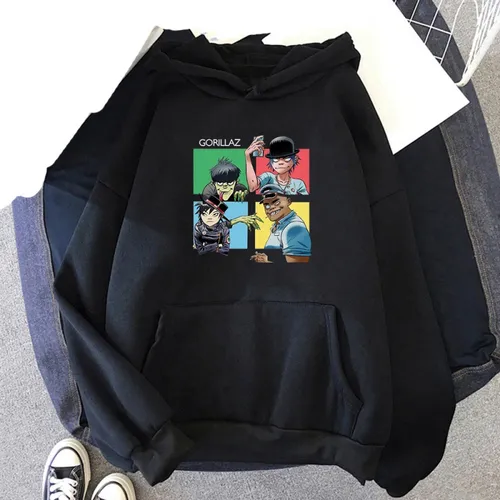 Gorillaz zip up sales hoodie