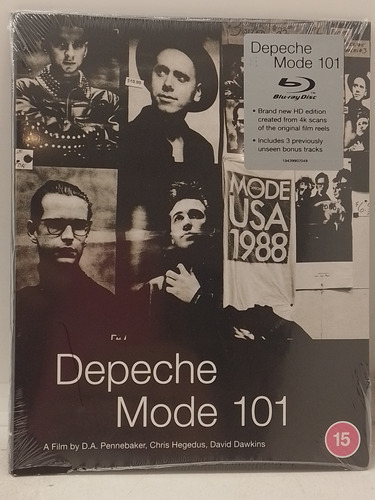 Depeche Mode 101 Blu Ray Nuevo 