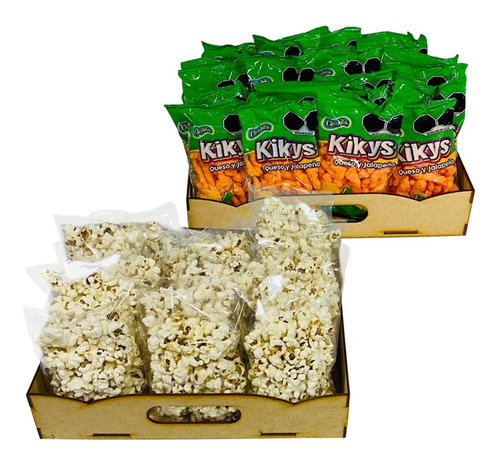 Imagen 2 de 10 de Kit 2 Charolas Mesa De Dulces Cupcakes Flores Regalos Fiesta