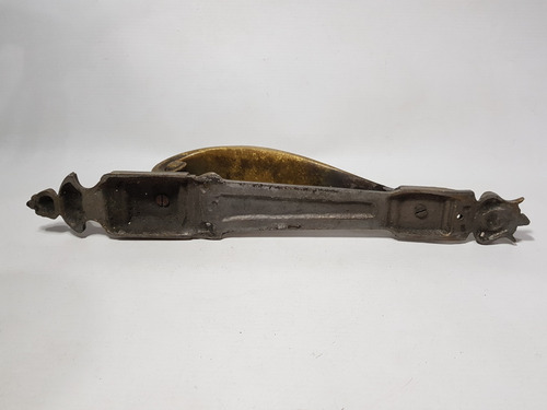 Imagen 7 de 9 de Antiguo Manijón Bronce Con Respaldo Estilo Francés Mag 59094