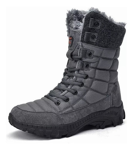 Zapatos De Senderismo Al Aire Libre Para Hombre Nieve Gruesa